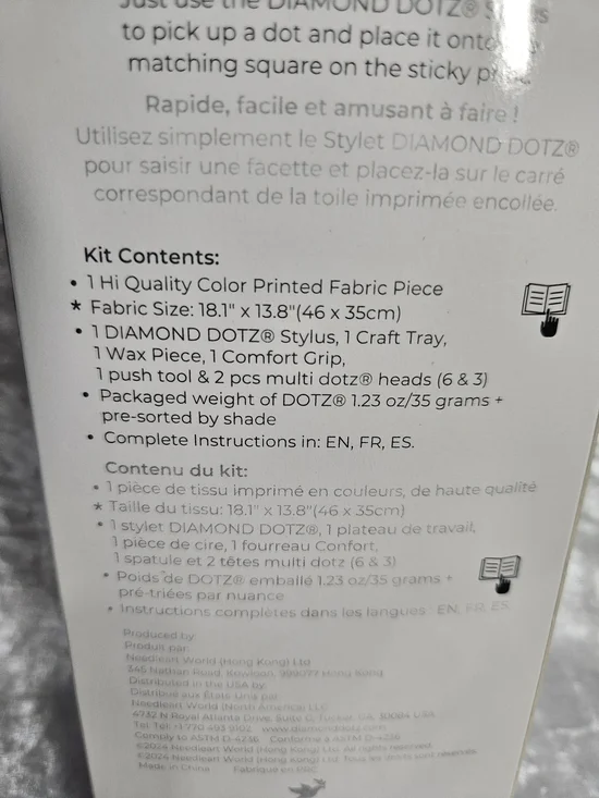 Diamond Dotz, Special Edition Holiday Gnome Trio, Model #4394 - Picture 5 of 5